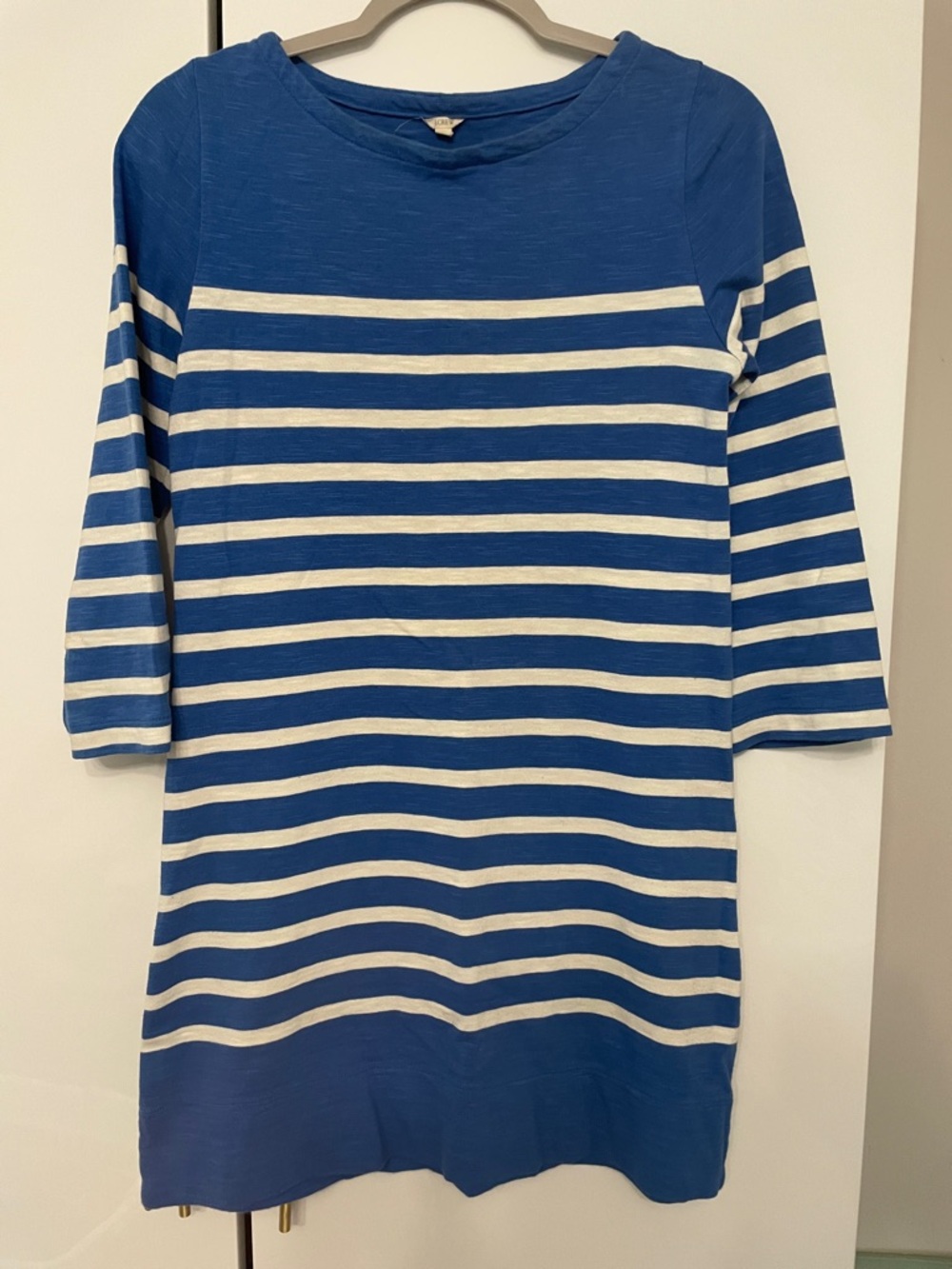 J. Crew Royal Blue Boatneck shift